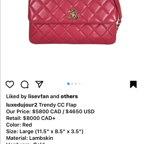 CHANEL TRENDY CC FLAP - Picture 11 of 11